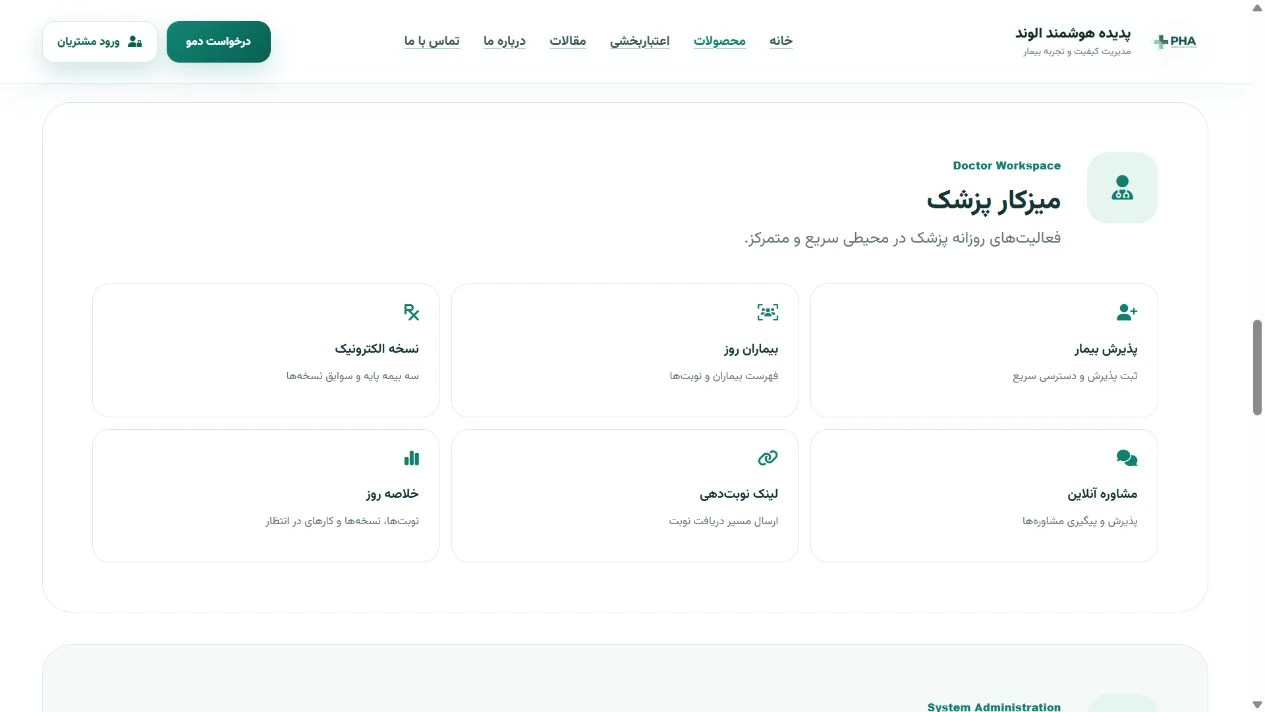 میزکار پزشک و فعالیت‌های روزانه